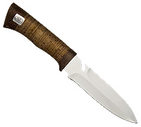 Нож Гарпун (40Х10С2М (ЭИ-107), Наборная береста, Текстолит)