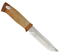 Нож Грибник (40Х10С2М (ЭИ-107), Кап, Текстолит)