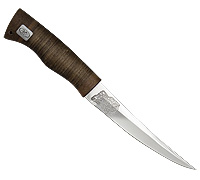 Нож Зубатка (40Х10С2М (ЭИ-107), Наборная кожа, Текстолит)