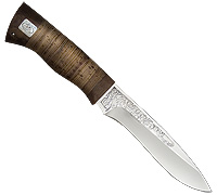 Нож Ильмень (40Х10С2М (ЭИ-107), Наборная береста, Текстолит)