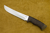 Нож Клык (40Х10С2М (ЭИ-107), Наборная кожа, Текстолит)
