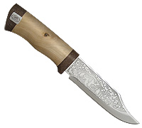 Нож Медведь (40Х10С2М (ЭИ-107), Кап, Текстолит)