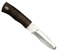 Нож Налим (40Х10С2М (ЭИ-107), Наборная кожа, Текстолит)