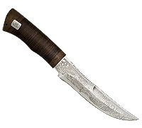 Нож Сокол (40Х10С2М (ЭИ-107), Наборная кожа, Текстолит)