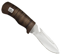 Нож Судак (40Х10С2М (ЭИ-107), Наборная кожа, Текстолит)