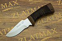 Нож Кроха (40Х10С2М (ЭИ-107), Наборная кожа, Текстолит)