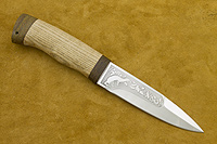 Нож Ласка (40Х10С2М (ЭИ-107), Орех, Текстолит)