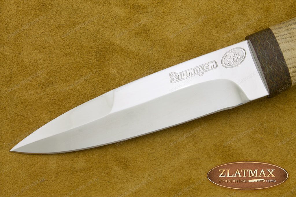 Нож Ласка (40Х10С2М, Орех, Текстолит)