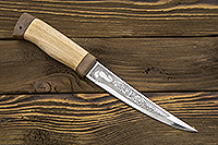 Нож Зубатка (40Х10С2М (ЭИ-107), Орех, Текстолит, Рог)