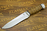 Нож Н1 (40Х10С2М (ЭИ-107), Наборная береста, Алюминий)