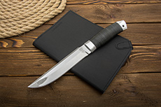 Ножи ЗЗОСС купить в Чебоксарах: Нож Н3 Гумбольт (40Х10С2М, Наборная кожа, Алюминий)