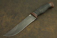 Нож Н5 (Дамаск У10А-7ХНМ, Микропористая резина, Текстолит)