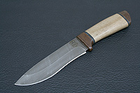 Нож Н6 (Дамаск У10А-7ХНМ, Орех, Текстолит)