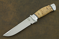 Нож Н8 Спецназ (40Х10С2М (ЭИ-107), Наборная береста, Алюминий)