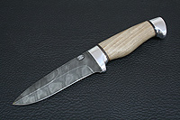 Нож Н9 Чикаго (Дамаск У10А-7ХНМ, Орех, Алюминий)
