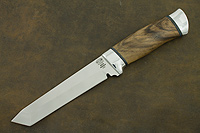 Нож Н10 Филадельфия (95Х18, Орех, Алюминий)