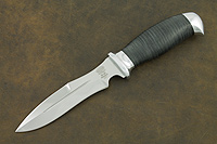 Нож Н21 (40Х10С2М (ЭИ-107), Наборная кожа, Алюминий)