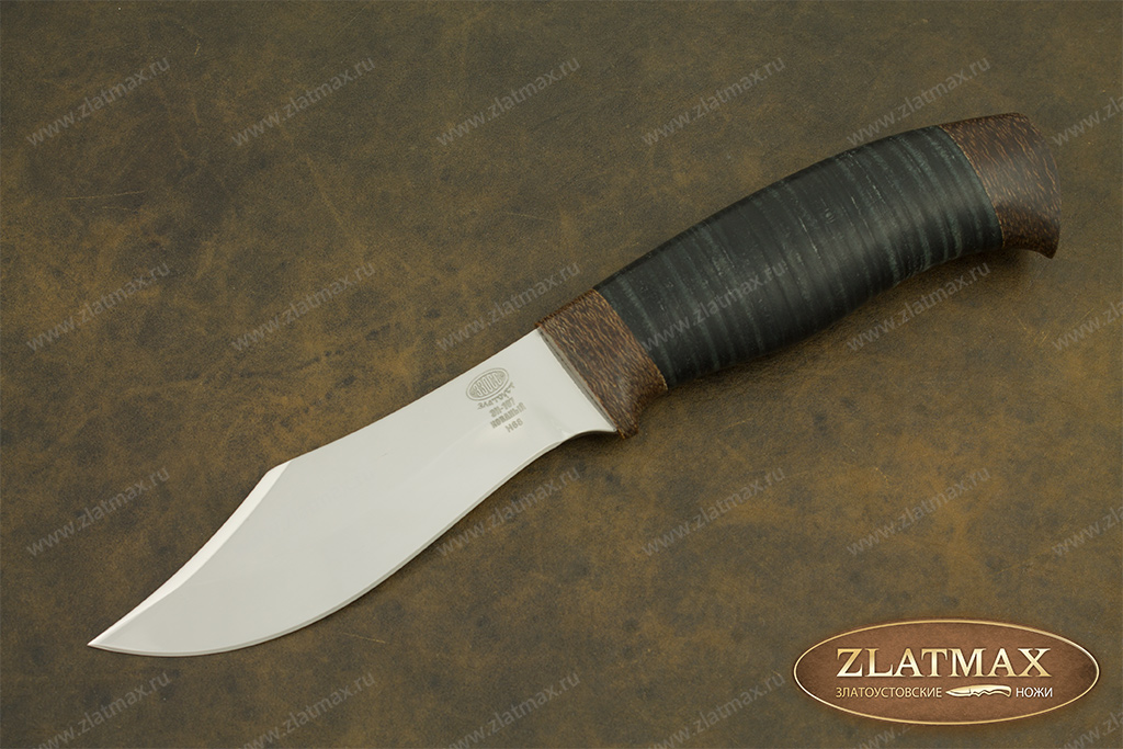 Нож Н68 (40Х10С2М, Наборная кожа, Текстолит)