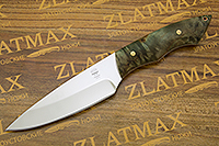 Нож НР5 (40Х10С2М (ЭИ-107), Накладки стабилизированная карельская береза)