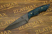Нож НР5 (Дамаск У10А-7ХНМ, Накладки стабилизированная карельская береза)
