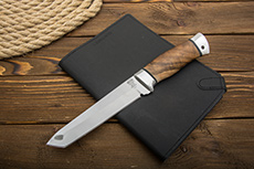 Ножи ЗЗОСС купить в Чебоксарах: Нож Н10 Филадельфия (40Х10С2М, Орех, Алюминий)